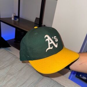 New Era Green and Yellow Cap